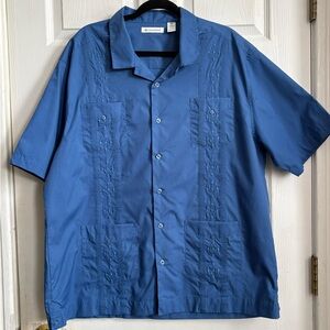 Cubavera Classic Blue Shirt